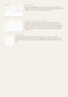 Collection of pages from a planner or organizer on a beige background