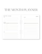 Student planner month by month planner